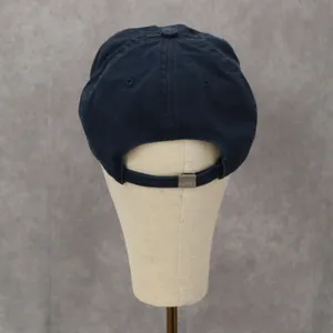 Adidas Blue Logo Performance‎ Athletic OSFM Baseball Cloth Strap Buckle Cap Hat thumbnail 4