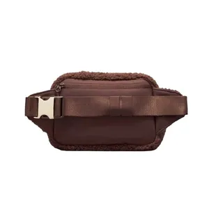 Lululemon Everywhere 2L Belt Bag Women's One Size Lg Fleece Brown Fanny Pack thumbnail 2