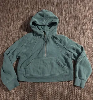 Lululemon Scuba Oversized Half Zip Hoodie Cotton Fleece Submarine Size XS/S thumbnail 1