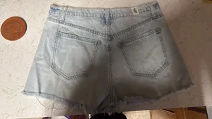 Altar'd State denim shorts thumbnail 4