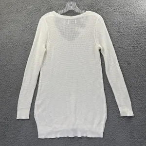 NWT Old‎ Navy Knit Sweater Dress Ivory Capsule Holiday Stretch Women's Medium thumbnail 2