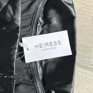 Heiress Beverly Hills silky corset top in black thumbnail 4