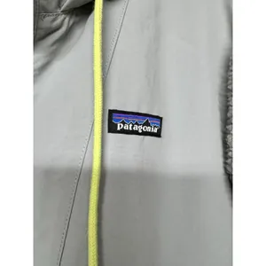 Patagonia Shelled Retro-X Pullover Hooded Salt Grey Gray Heather Women's Size XL thumbnail 10