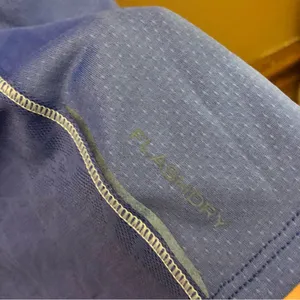 North Face Flash Dry Active Keyhole Cutout Short‎ Sleeve Shirt Blue Large thumbnail 4
