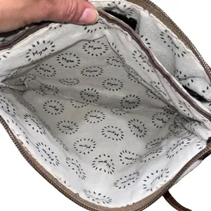 Myra Bag Mixed Media Staggering Crossbody Bag thumbnail 8