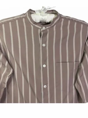 Beauty & Youth United Arrows Women’s Long Stripped Print Blouse Size XS thumbnail 7