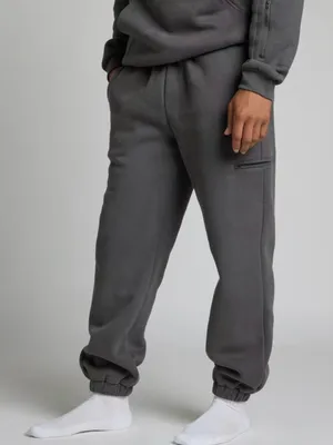 Comfrt NWOT Airplane Mode Travel Sweatpants Steel Grey Size S Unisex thumbnail 3