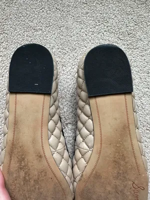 Black and Nude Ballet Flats thumbnail 2