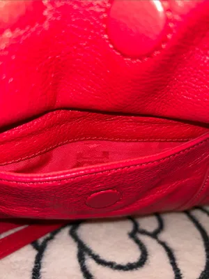 Tory Burch Hot Pink Leather Satchel with Detachable Strap thumbnail 7