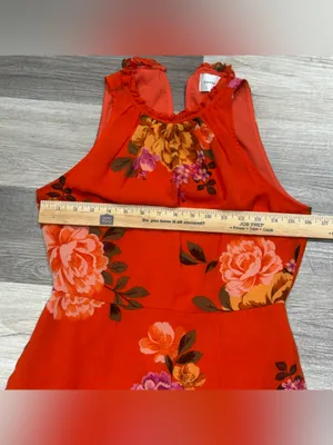 Donna Morgan Jardin Floral Midi Dress | Size 4 thumbnail 11