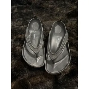 Birkenstock Honolulu EVA Thong Sandal black shoes 39 8.5 comfort thumbnail 2