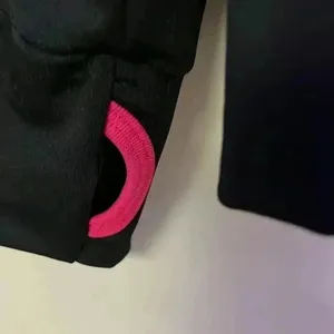 PINK - Victoria's Secret Hoodie with thumb holes Black/Pink Womens Size Medium thumbnail 4