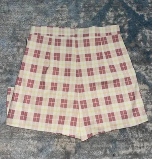 Papaya Pink Wrap Skort thumbnail 2