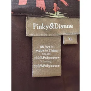 Pinky & Dianne XL Skirt Abstract Tribal-Inspired Print Lined –‎ Side Zip Closure thumbnail 3