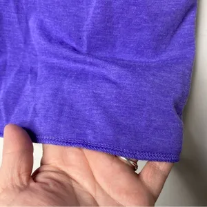 Athleta mix & mingle mini skirt iris purple‎ size small thumbnail 3
