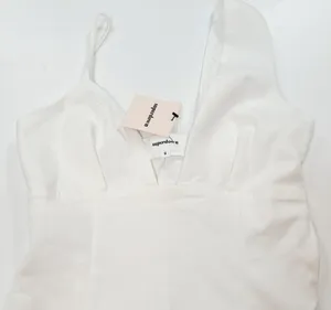 Superdown Eleanor Mini Dress in White Small thumbnail 3