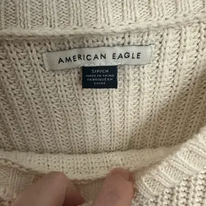American Eagle Outfitters Cream Crew Neck Sweater thumbnail 3