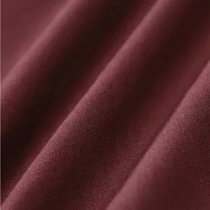 Rihoas Wine Red Square Neck Shirred Slip Midi Dress thumbnail 8