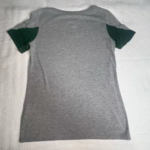 Nike Tee NFL Green Bay Packers Womens M Gray Green Short Sleeve Logo‎ Football thumbnail 2