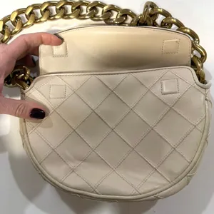 Tory Burch Mini Fleming Soft Crescent Bag thumbnail 9