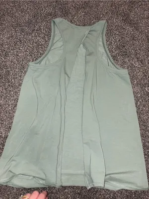 Lululemon Women’s Racerback Green Tank top thumbnail 8