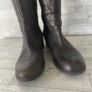 Bandolino Cavanna Women 8.5M Brown Knee High Boot 0611 Classic Equestrian Tall thumbnail 8
