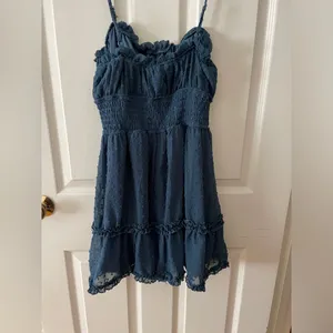 ✨WORN ONCE✨ Altar’d State Navy Mini Dress thumbnail 2