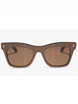 NEW DIFF women's bradley sunglasses in moscow mule brown thumbnail 4