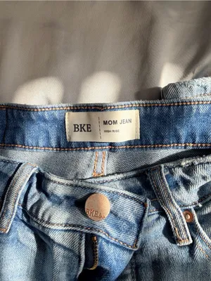 BKE Light Wash Distressed Straight Leg Jeans thumbnail 2