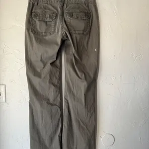 Aeropostale Vintage Y2k Cargo Pants Green Utility Pockets Straight 5/6‎ Low Rise thumbnail 6