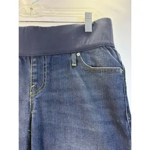 Gap Maternity 1969 Best Girlfriend Medium wash Jeans‎ straight leg Size 29 Short thumbnail 6