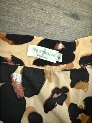 Leopard maxi skirt Brown thumbnail 5