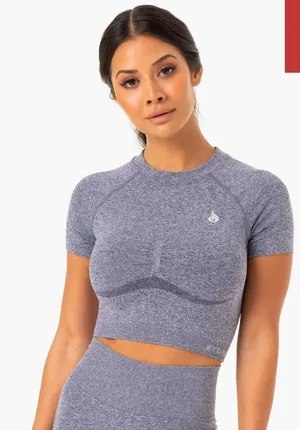 Ryderwear Navy‎ Sculpt Seamless T-Shirt, Small thumbnail 1