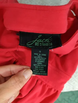 Jack by BB Dakota Juniors Red Mini Dress thumbnail 10