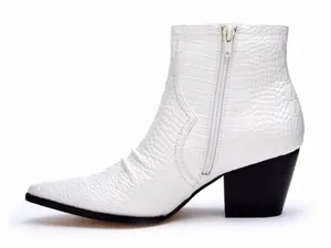 Matisse DEVON Snakeskin Print Bootie SIZE‎ 6 $120 White thumbnail 1