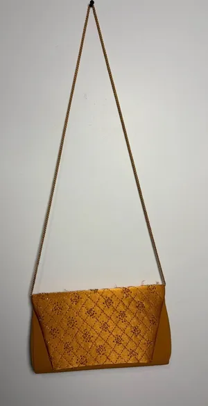 Milano Paris New York Vintage Beaded and Quilted Satin Evening Clutch thumbnail 1