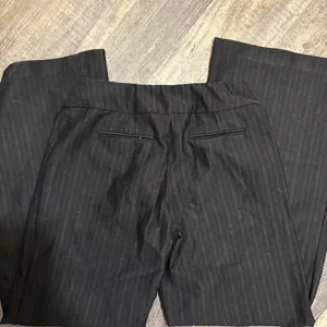 Y2K NewYork & Co Petite Black‎ Pinstripe Dress Pants XS Petite Career Office thumbnail 3