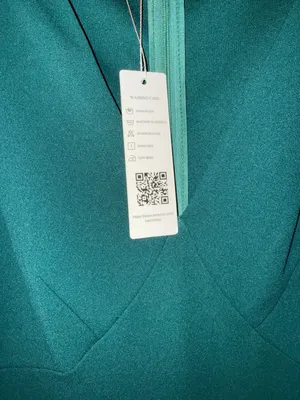 Carrotmob Women's V-Neck Flutter Sleeve Ruffle Hem Mermaid Dress, Size L thumbnail 4