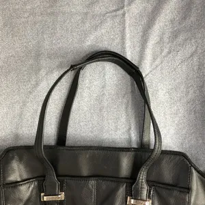 Coach Black Leather Purse thumbnail 7