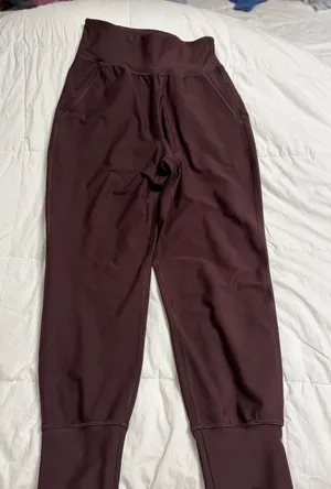 Old Navy Maroon Joggers Active thumbnail 1