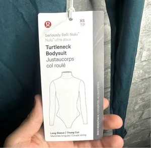 Lululemon Nulu Turtleneck Bodysuit Long Sleeve Thong Cut NWT Size XS (SMTL) thumbnail 8