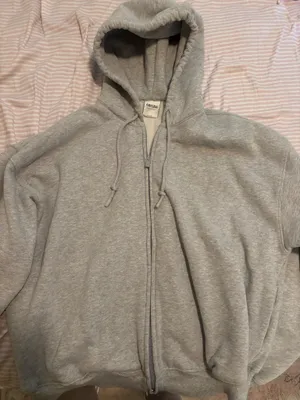 Aritzia Mega fleece zip up hoodie  thumbnail 1