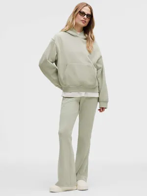 Women's Steady State Oversized Fog Green Athletic Hoodie Sweatshirt Medium NWT thumbnail 3