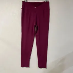 P’TULA Purple High Rise Leggings XXL Sculpt Workout Activewear thumbnail 3