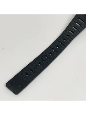 Vintage Oryntex Lcd quartz digital kids/women watch 26mm black tone running thumbnail 4