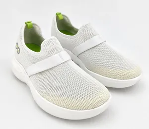 OOFOS OOMG Low Mesh Recovery Shoes White Womens 9.5 Comfort Walking Sneaker thumbnail 1