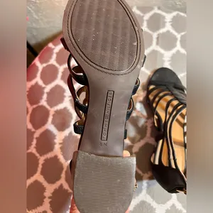 Tommy Hilfiger Black and Brown Heeled Sandals thumbnail 8