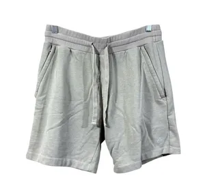 alo Yoga UNISEX ‘The Chill Short’ ‘Gravel’ Tan Sweat Shorts thumbnail 6