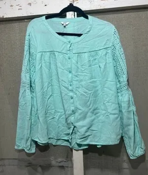 Crown & Ivy woman blouse soft XL‎ thumbnail 1