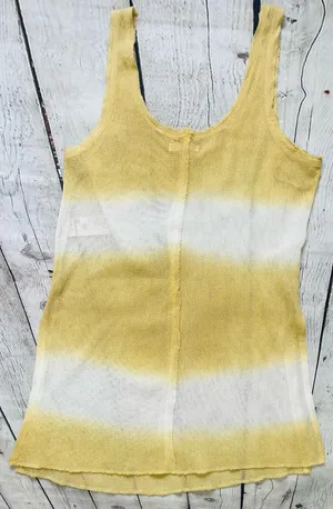 Joni Mid Summer Gold Comb Knit Tank thumbnail 6